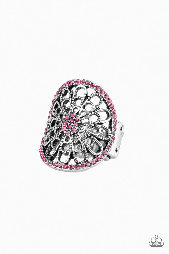 Paparazzi Accessories Springtime Shimmer Pink Ring 