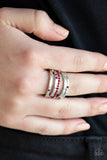 Paparazzi Accessories Make A SHEEN Red Ring
