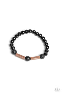 Paparazzi Accessories Metro Meditation Copper Bracelet 