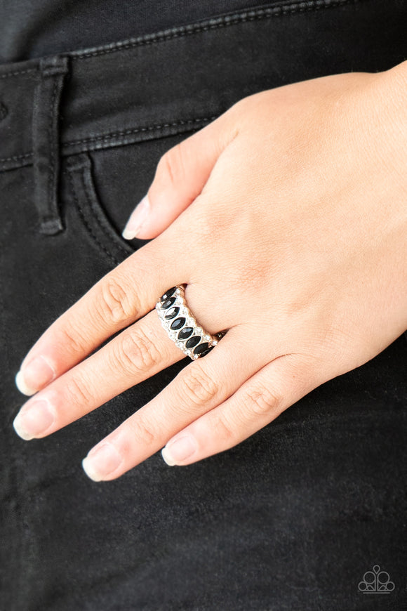 Paparazzi Accessories Radical Riches black  Ring 