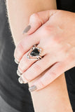 Paparazzi Accessories The Bold and the Bead-iful Black Ring 