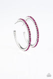 Paparazzi Accessories Must Be the Money Pink Hoop Earring