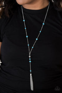 Paparazzi Accessories Out All Night Blue Necklace 