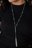 Paparazzi Accessories Out All Night Blue Necklace 