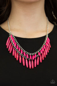 Paparazzi Accessories Speak Of The Diva Pink Necklace
