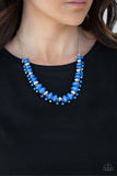 Paparazzi Accessories Brags To Riches Blue Necklace 