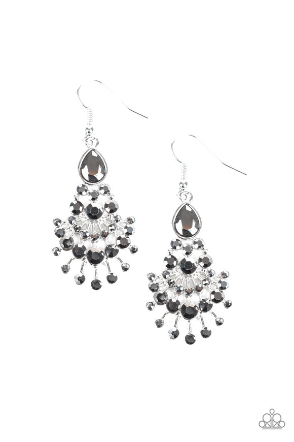Paparazzi Accessories Where's The Limo? Silver Earring 