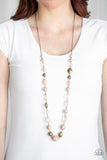 Paparazzi Accessories Secret Treasure Brown Necklace 