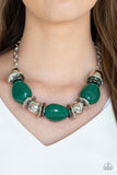 Paparazzi Accessories Vivid Vibes Green Necklace 