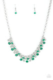 Paparazzi Accessories Trust Fund Baby Green Necklace