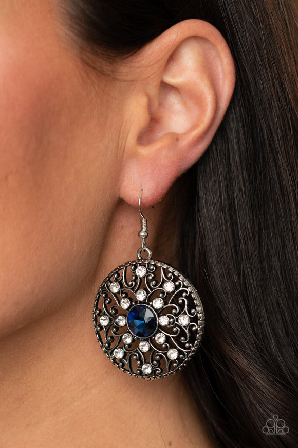 Paparazzi Accessories Glow Your True Colors Blue Earring