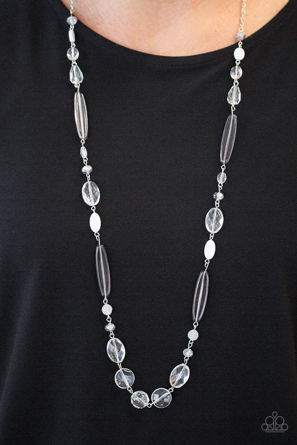 Paparazzi Accessories Quite Quintessence White Necklace 