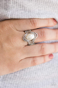 Paparazzi Accessories Positively Posh White Ring