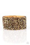 Paparazzi Accessories More Bang For your Buck Brass Snap Bracelet 