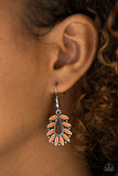 Paparazzi Accessories Rainforest Romance Orange Earring