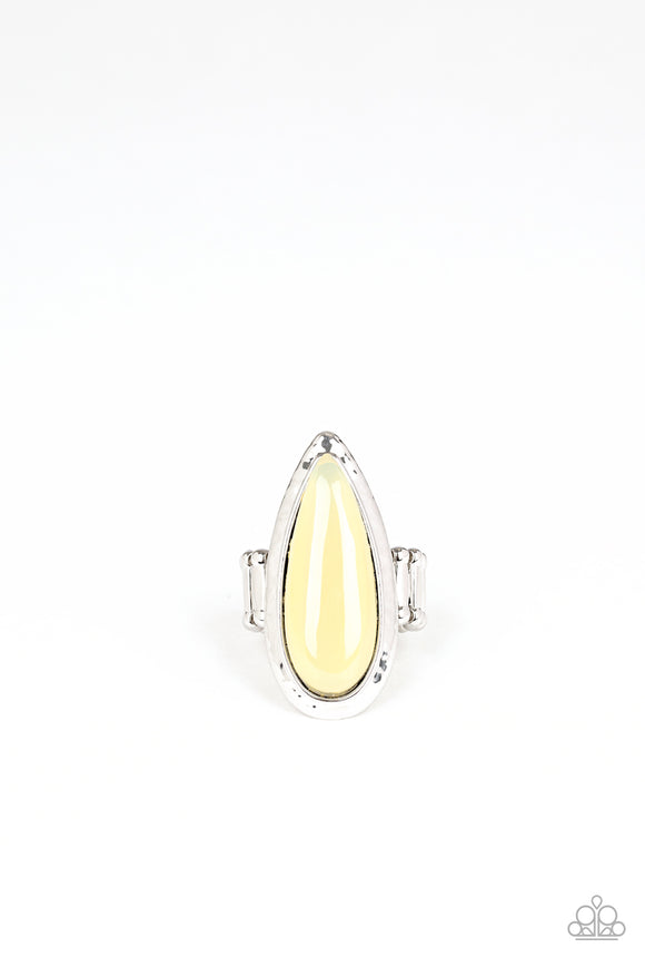 Paparazzi Accessories Opal Oasis Yellow Ring 