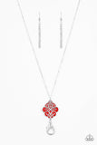 Paparazzi Accessories Malibu Mandala Red Lanyard 