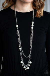 Paparazzi Accessories Modern Musical White Necklace 