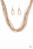 Paparazzi Accessories Wide Open Spaces Brown Necklace
