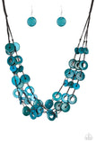 Paparazzi Accessories Wonderfully Walla Walla Blue Necklace 