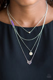 Paparazzi Accessories Gypsy Heart Purple Necklace