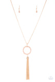 Paparazzi Accessories Straight To The Top Gold Necklace 