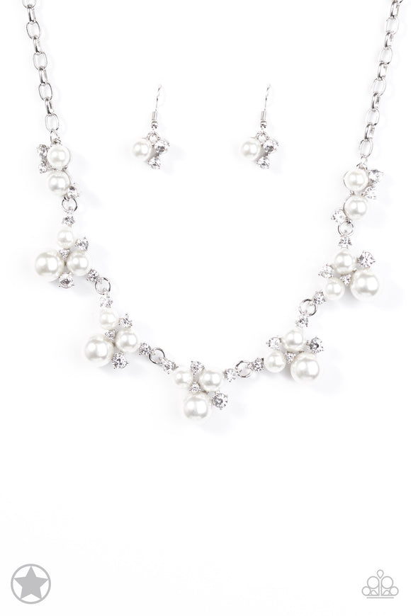 Paparazzi Accessories Toast To Perfection White Necklace 