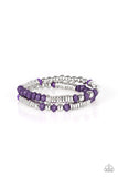 Paparazzi Accessories Downright Dressy Purple Bracelet