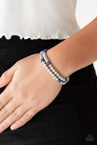 Paparazzi Accessories Downright Dressy Purple Bracelet