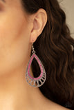 Paparazzi Accessories Royal Finesse Pink Earring 