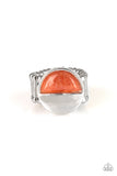 Paparazzi Accessories Stone Seeker Orange Ring 