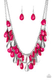 Paparazzi Accessories Life of the FIESTA Pink Necklace