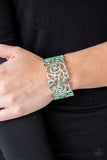 Paparazzi Accessories Victorian Gardens Green Bracelet 