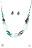Paparazzi Accessories In Good Glazes Blue Necklace