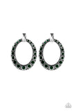 Paparazzi Accessories ALL For GLOW Green Post  Earring 