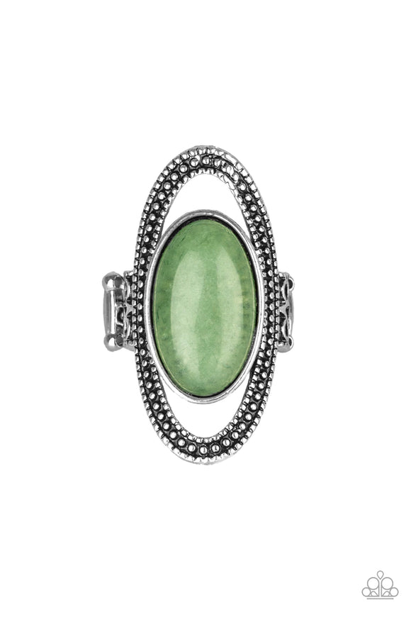 Paparazzi Accessories Western Royalty Green Ring  