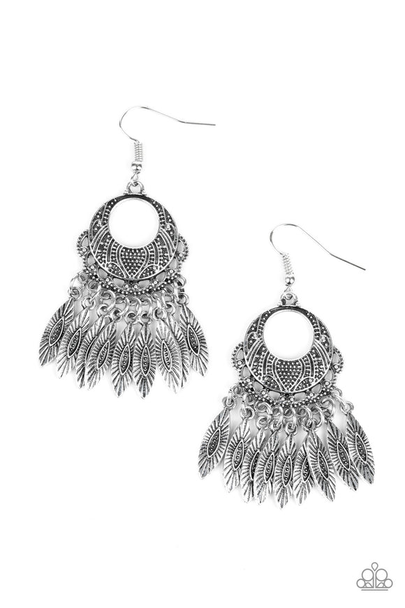 Paparazzi Accessories Country Chimes Silver Earring