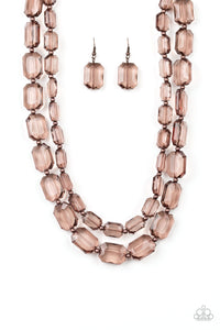 Paparazzi Accessories ICE Bank Copper Necklace 
