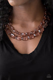 Paparazzi Accessories ICE Bank Copper Necklace 