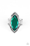 Paparazzi Accessories Leading Luster Green Ring 