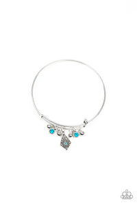 Paparazzi Accessories Treasure Charms Blue Bracelet