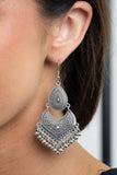Paparazzi Accessories Music To My Ears Silver Earring 