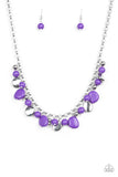 Paparazzi Accessories Flirtatiously Florida Purple Necklace