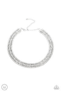 Paparazzi Accessories Full REIGN White Necklace 