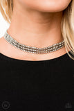 Paparazzi Accessories Full REIGN White Necklace 