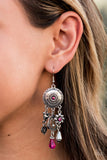 Paparazzi Accessories Springtime Essence Pink Earring 