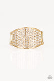 Paparazzi Accessories Kaboom Gold Ring 
