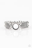Paparazzi Accessories Awesomely Arrow White Ring 