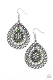 Paparazzi Accessories Sweet As Spring Green Earring 