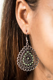 Paparazzi Accessories Sweet As Spring Green Earring 